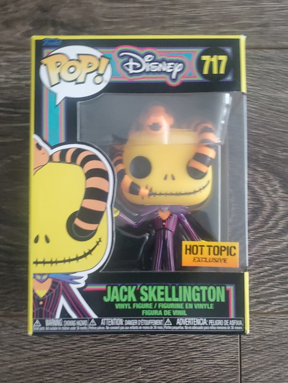 DISNEY Jack Skellington #717 Funko Pop Hot Topic Exclusive